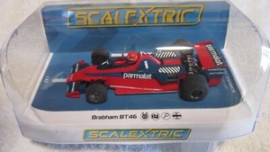SCALEXTRIC BRABHAM BT46 ITALIAN GP 1978 NIKI LAUDA C4510T 1/32 SCALE SLOT CAR - Picture 1 of 1