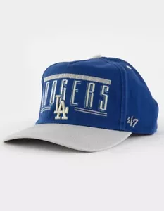 47' Brand Los Angeles Dodgers Cooperstown Double Header Hitch Men's Snapback Hat - Picture 1 of 3