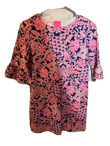 Lilly Pulitzer Girls French Terry Dress Size XL (12-14) EUC - Picture 1 of 7