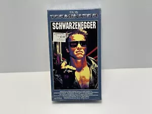 The Terminator VHS Tape 1992 Sealed Blue Cover Promo Screener Extended Play MINT - Picture 1 of 10