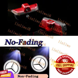 2pc No fading LED Door Courtesy Projector Light For C-Class W204 Sedan 2007-2014 - Picture 1 of 9