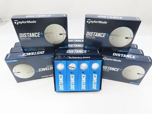 New 12 Dozen TaylorMade Distance+ White Golf Balls 144 Golf Balls - Picture 1 of 3