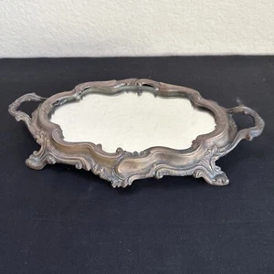 Vintage  French Rococo Style Mirrored Centrepiece  - Vtg Depose Louis XV - Picture 1 of 13