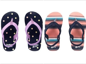 Osh Kosh B'gosh Kleinkind Mädchen & Jungen Flip Flop XXSmall Small Medium marineblau koralle - Bild 1 von 10