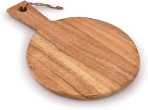 Acacia Wood Cutting Board 13"x9" (Chopping,Serving,Wall Décor) - Picture 1 of 5
