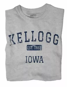 Kellogg Iowa IA T-Shirt EST - Picture 1 of 6