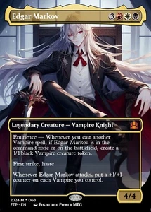 Edgar Markov Custom Game Card Commander Edh - Picture 1 of 3