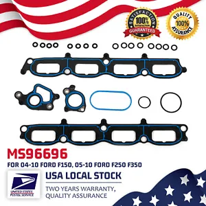 OEM Intake Manifold Gasket #OE MS96696 Fits For Ford F-350 Super Duty 2005-2010 - Picture 1 of 7