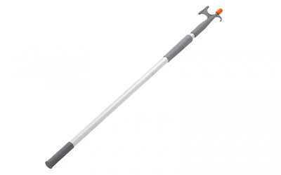 BOOTSZUBEHOER.ONLINE Bootshaken Teleskop 1,2 - 2m Aluminium Enterhaken Boot Schiff Boje Peekhaken
