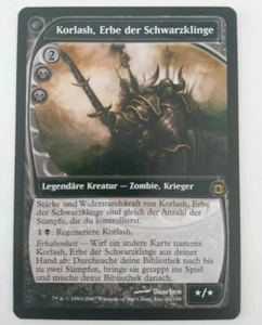 1x Korlash, Erbe der Schwarzklinge Korlash, Heir to Blackblade MTG Magic - Bild 1 von 1