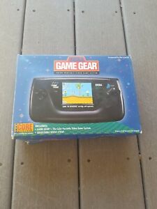 SEGA GAME GEAR Console Box ONLY and Some Inserts - no console Read
