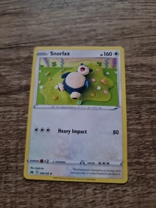 Pokémon TCG Snorlax Crown Zenith 109/159 Regular Rare - Picture 1 of 1