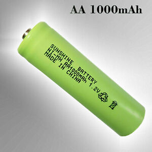  Ni-MH AA 1000 mAh 1,2V Akku für SOLAR-Leuchten Lampen Mignon Akkus Batterie