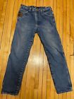 Wrangler Riggs Workwear Mens Carpenter Lined Relaxed Fit Size 36×36 Blue Jeans