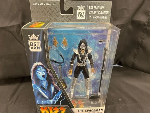 BST AXN KISS The Spaceman Destroyer Tour Action Figure NEW/SEALED Cover