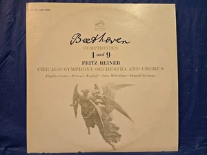 Beethoven, Fritz Reiner, Chicago Symphony Orchestra – Symphonies 1 And 9 - 2x LP - Picture 1 of 3