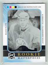 11-12 UD Upper Deck The Cup  Justin DiBenedetto  1/1  Printing Plate  Rookie