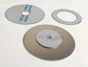 Aluminium Ring 4mm Unterlegscheibe Ronde Ø40 bis 600mm walzblank Alu Ringe Loch - Bild 1 von 2