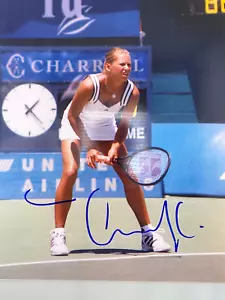 Anna Kournikova 8x10 Tennis signed Foto mit Echtheitszertifikat - Bild 1 von 2