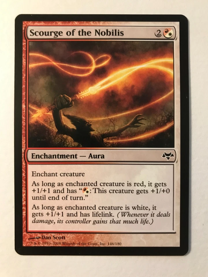 SCOURGE OF THE NOBILIS Eventide MTG Magic the Gathering NM - Image 1 of 1