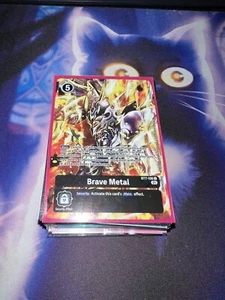 Digimon CCG Singles - Brave Metal - BT7-106 C - Premium Deck Set Foil - LP - Picture 1 of 1