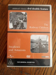 THE RAILWAY CHILDREN / SWALLOWS AND AMAZONS - two British classics - DVD - MINT - Picture 1 of 2