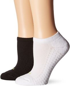 Hue Women's 248383 Air Cushion 2 No Show Socks  3-pair Pack Size One Size
