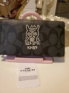 Coach Keith Haring Signature Canvas with Motif Universal Phone Case F67628 - Picture 1 of 3