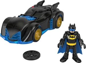 Batimóvil Fisher-Price Imaginext DC Super Friends Shake and Spin con Batman de 3" - Imagen 1 de 11