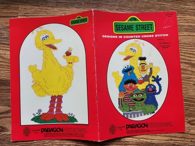 Sesame Street Designs in Counted Cross Stitch, Paragon Needlework, 8 designs - Image 1 of 2