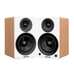 Fluance Powered 6.5'' Stereo Bookshelf Speakers for Turntable, TV PC & Bluetooth - Picture 1 of 9