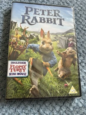 Peter Rabbit 2018 Dvd Brand New And Sealed Pal Region 2 - Image 1 of 2