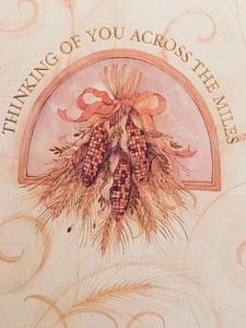 No Matter the Distance, We'll Always Share a Special Closeness THANKSGIVING CARD - Picture 1 of 2