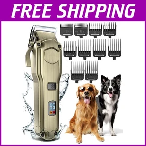 Rechargeable Cordless Pet Shaver - Stainless Steel Blade - Picture 1 of 10