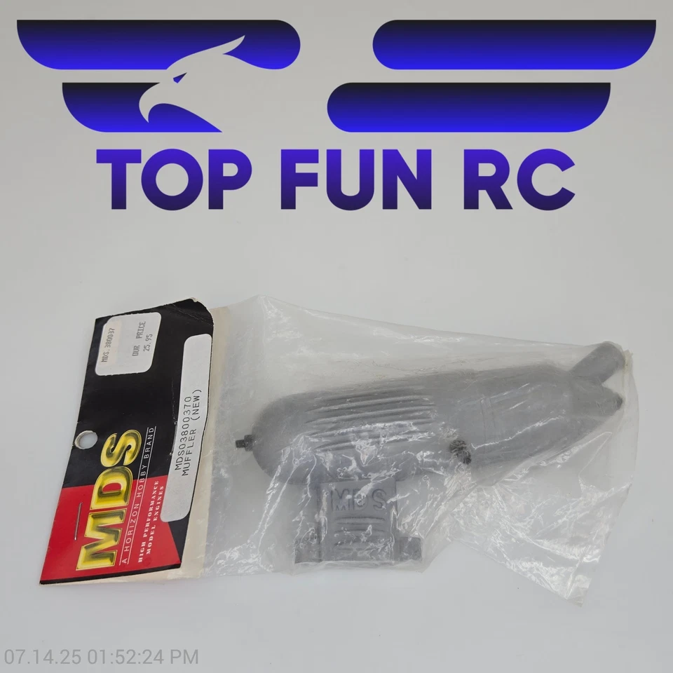 MDS MDS03800370 Muffler For MDS MK2 G Engine - Image 1 of 1