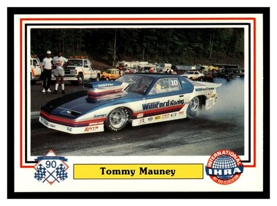 Tommy Mauney #58 1990 Checkered Flag IHRA - Image 1 of 2
