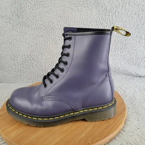 Dr. Martens 1460 Purple Blue Lace-up Boots Womens Size US 7 Women's - Picture 1 of 11