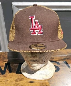 LA Dodgers vintage Fitted Cap New Era Size 7⅜ New Without Tags Rare - Picture 1 of 6