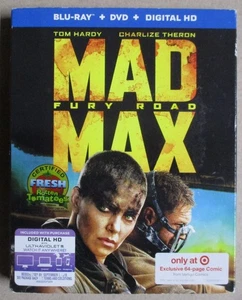 MAD MAX FURY ROAD Target Exclusive BLU RAY Vertigo Comic Book Slipcover SEALED - Picture 1 of 2