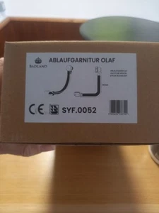 Ablaufgarnitur für die Badewanne Überlauf und Siphon 65 cm ! - Bild 1 von 3