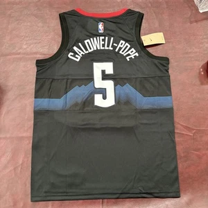 Kentavious Caldwell Pope Jersey Denver Nuggets Large Black Playoffs - Picture 1 of 6
