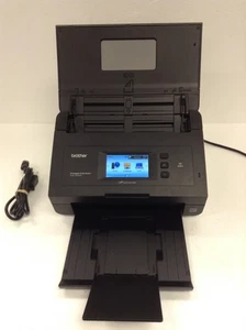 Brother ADS-2500W Wireless Document Scanner w/ADF & Touchscreen 9K Scans WORKING - Picture 1 of 10