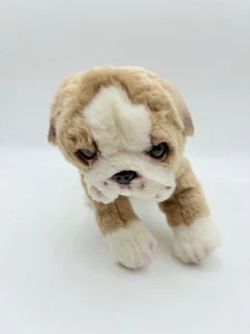 Bearington Plüsch Bulldogge Welpe Zerrer braun realistisches Tier Stofftier  - Bild 1 von 8