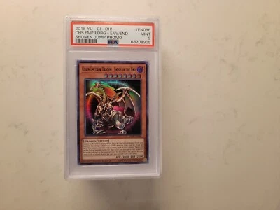 PSA 9 Yugioh Chaos Emperor Dragon - Envoy of The End JUMP-EN086 Ultra  - Image 1 of 3