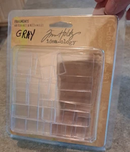 NEW SEALED Tim Holtz Idea-ology Fragments 48 Squares Rectangles Scrapbook 2007 - Picture 1 of 3