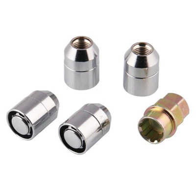 Car Anti Theft Security Locking Wheel Nut M12x1.5 Alloy Steel With Key Accessory - Image 1 of 4