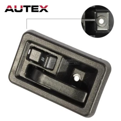 Manija de puerta interior delantera izquierda negra del lado del conductor para TJ 1997-2004 Foto 1 de 4