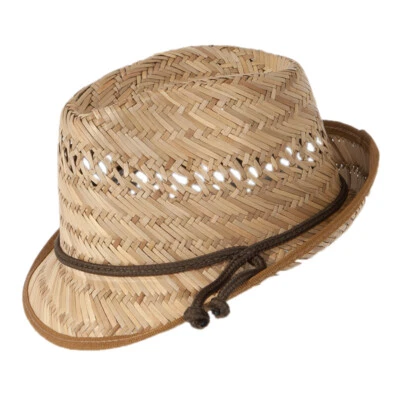 Strohhut Kinder Hut Sommerhut Strandhut Kinderhut Faustmann Stroh Kordel