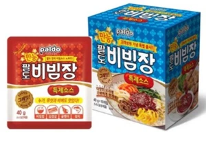 Paldo Bibim Spicy Hot Sweet Sour Sauce Noodle Bibimbap Pork Belly Korean SAUCE - Picture 1 of 8