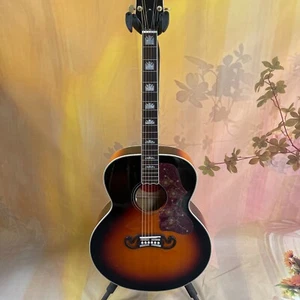 NEW Rosewood Fingerboard SJ-200VS Rounded Acoustic Electric Guitar Free shipping - Picture 1 of 11